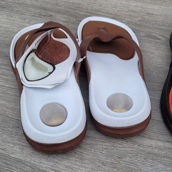 Big Girl Bundle Super Soft Jelly Sandals Sz 6 - Picture 9 of 13